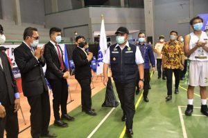 Buka DBL South Sumatera Series 2021, Herman Deru Cetak Poin Sempurna