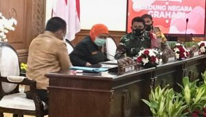 Gubernur Khofifah sampaikan duka cita kepada korban meninggal akibat gempa
