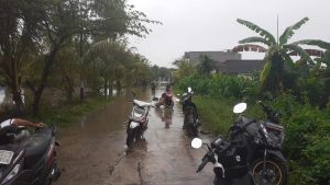 Genangan Banjir di Sako Baru Capai 1 Meter