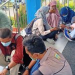 Oknum Perempuan Pegawai PDAM Palembang Halangi Wartawan Meliput