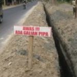 PDAM Siap Perbaiki Bekas Galian