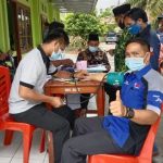 Rindu Belajar Offline, SMK Muara Enim Wajibkan Guru dan Staf Divaksin