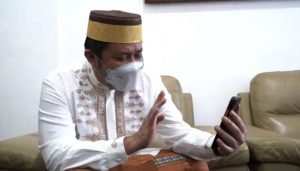 Video Call Gubernur Herman Deru dengan Perawat Siloam “Undang Saya Kalau Nikah”
