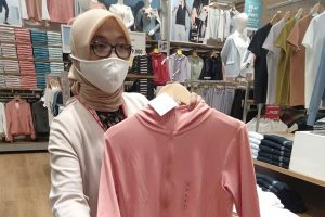 Buru AIRism Sport Wear di Opening UNIQLO Palembang 11 Maret