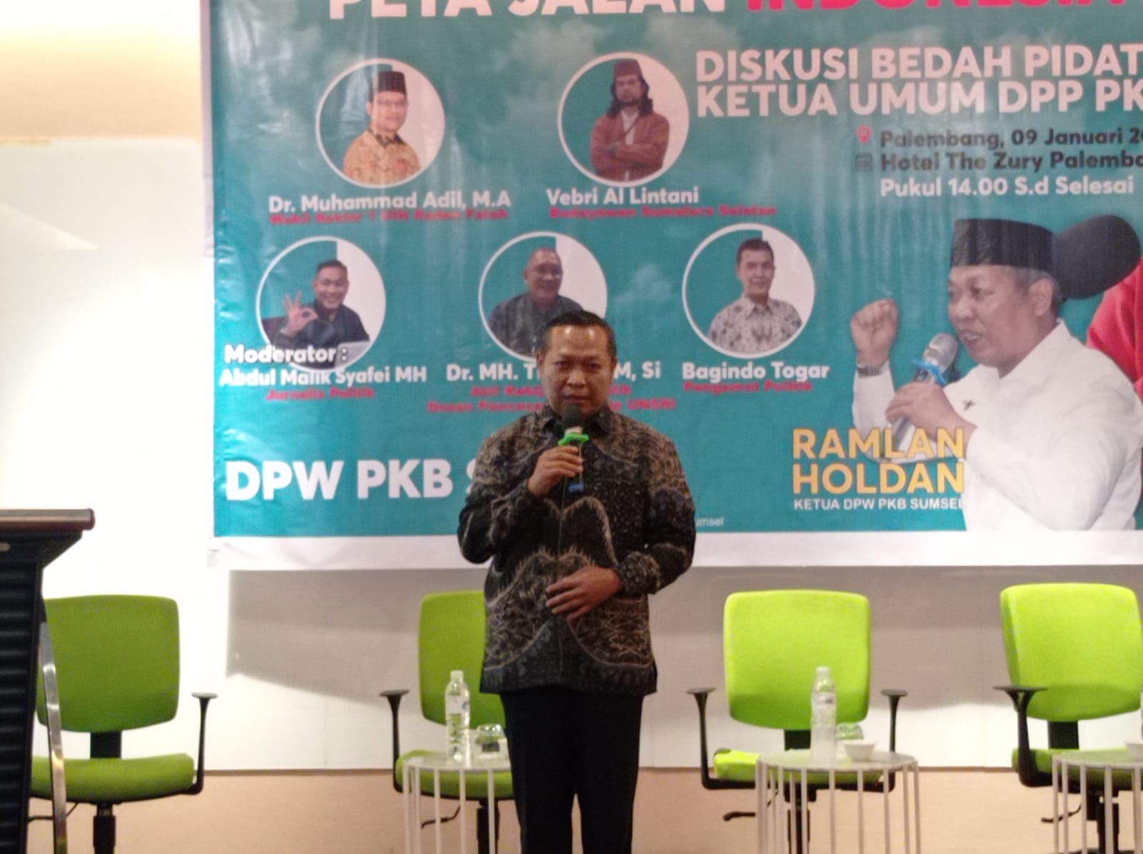 PKB Sumsel Bedah Pidato "Peta Jalan Indonesia Maju" untuk Indonesia Emas 2045