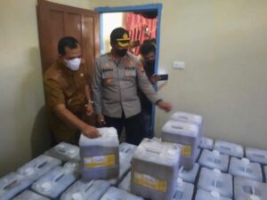 Pemkab dan Polres OKU Amankan 4 Ton Minyak Goreng dalam Dirigen