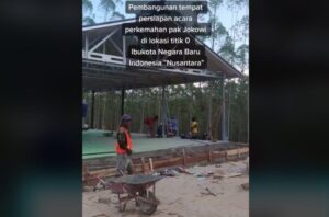 Jokowi Akan Kemah di Titik 0 IKN