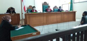 Sidang PK 277 kg Ganja Terdakwa Solihin