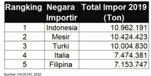 Ukraina dan Ketergantungan Indonesia Impor Gandum