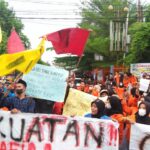 Aliansi Mahasiswa OKU Tolak Perpanjangan Jabatan Presiden 3 Periode dan Penundaan Pemilu 2024