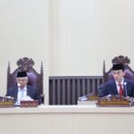 Hadiri Rapat Paripurna DPRD Sumsel, MY Dengarkan Pandangan Umum Fraksi