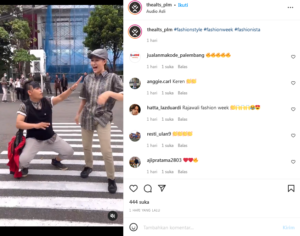 Tak Kalah Seru, Deman Citayam Fashion Week, Wong Kito Catwalk di Zebra Cross Rajawali