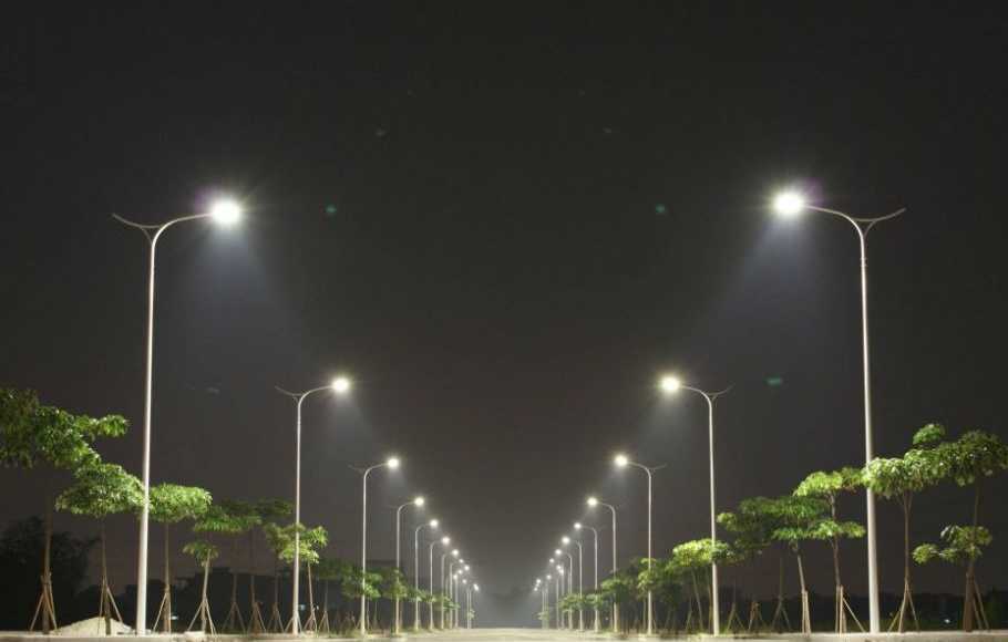 Pemkot Palembang Bakal Tambah 777 Unit Lampu Jalan