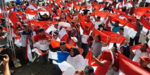 Semarakkan HUT ke-77, Pemkot Palembang Bagikan 10 Juta Bendera Merah Putih