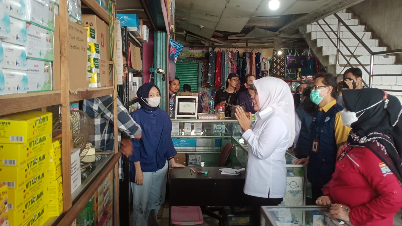 Sidak ke Apotek Pasar 16, Wawako Palembang Bersyukur Tidak Temukan Obat Sirup Dijual