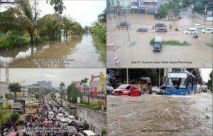 Curah Hujan di Palembang Paling Ekstrem dalam 30 Tahun Terakhir