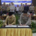 Pemerintah dan Polres OKU Tandatangani Naskah Perjanjian Hibah (NPHD) ETLE
