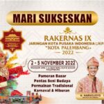 Rakernas JKPI 2022 di Palembang Dihadiri 10 Ribu Tamu