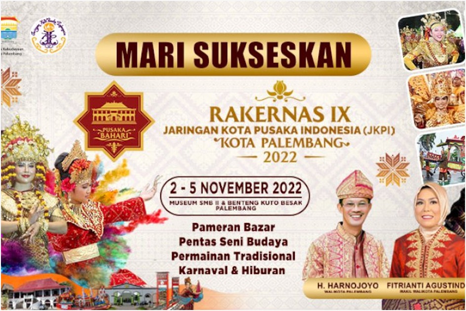 Rakernas JKPI 2022 di Palembang Dihadiri 10 Ribu Tamu