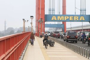 Walikota Palembang H Harnojoyo Dukung Pemasangan Lift di Jembatan Ampera