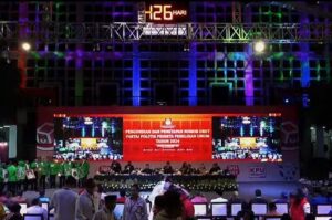 Sah! Inilah Nomor Urut Parpol pada Pemilu 2024