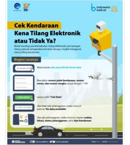 Cara Cek Tilang Elektronik Kendaraan