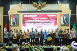 Gubernur Herman Deru Buka Rakor Program Pemberantasan  Korupsi Terintegrasi Tahun 2023 