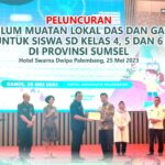 Sumsel Satu-satunya Provinsi Memuat DAS dan Gambut Jadi Kurikulum Muatan Lokal