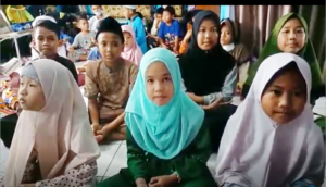 Dari tempat sempit ini kami membaca dan menghapal Al Quran