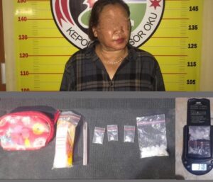 IRT Jadi Bandar Sabu Diamankan Satresnarkoba Polres OKU