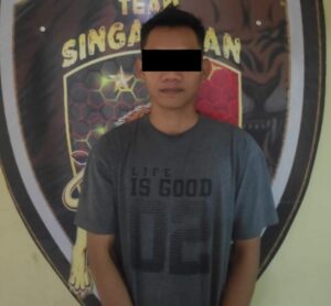 Diduga Aniaya Pacar, AJ Diamankan di Polres OKU