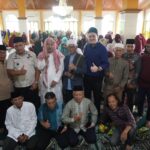 R.M Riyan Djauhari Zakaria Sambut Ribuan Anggota FKMT Palembang Hadiri Tausiah Bersama di Mesjid Alhijrah Sukabangun I