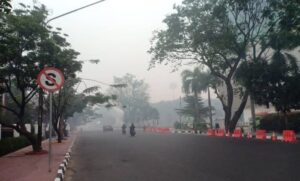 Terdampak Kabut Asap, Penderita ISPA di Palembang Makin Melonjak