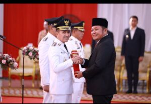 Gubernur H Herman Deru Lantik Tujuh Pj Bupati/Walikota di Sumsel