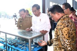 Presiden RI Kunjungi Pasar Sekip dan SMK 2 Palembang