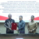Pj Gubernur Agus  Fatoni Tandatangani NPHD Sukseskan Pemilukada Serentak 2024
