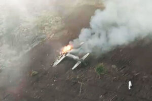 Viral Video Pesawat TNI AU Jatuh di Pasuruan