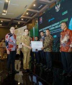 7 Desa di Sumsel Raih Penghargaan Desa Cantik (Cinta Statistik) Award