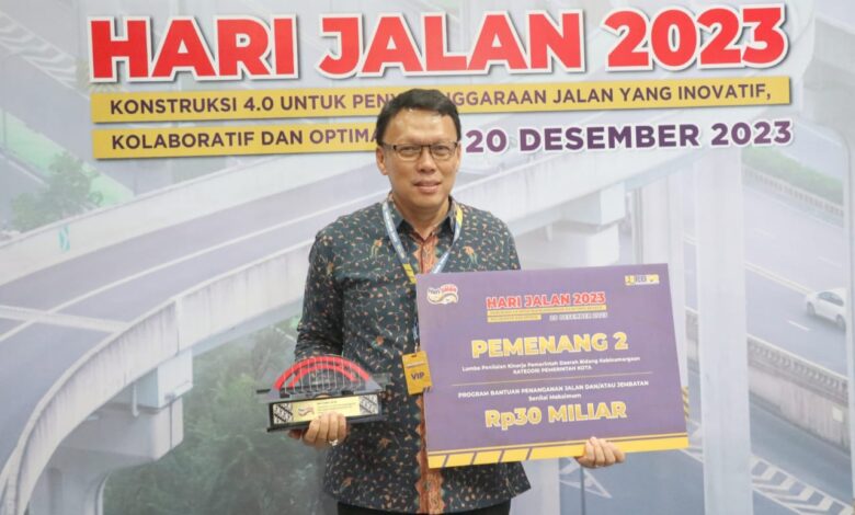 Berhasil Perbaiki Jalan, Palembang Raih Juara Lomba Kebinamargaan Dinas PUPR