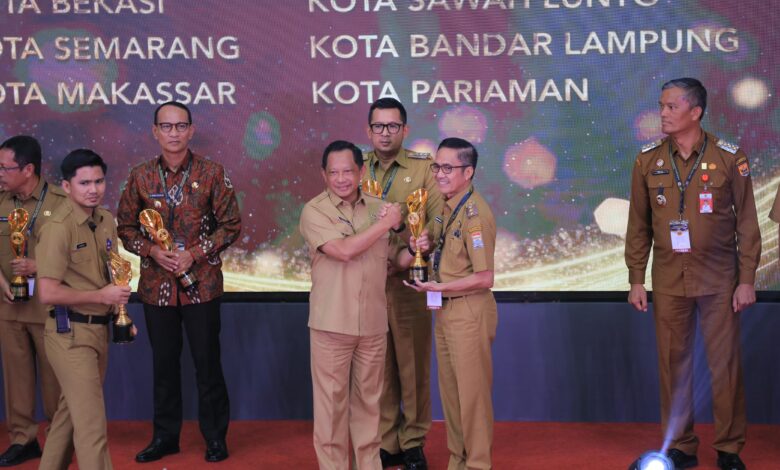 Palembang Terima Penghargaan Kota Terinovatif 2023