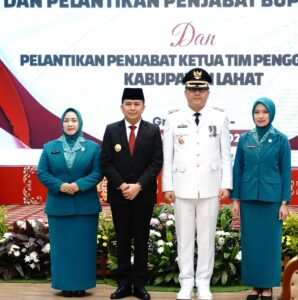 Pj Gubernur Sumsel Fatoni Lantik Pj Bupati Lahat Muhammad Farid