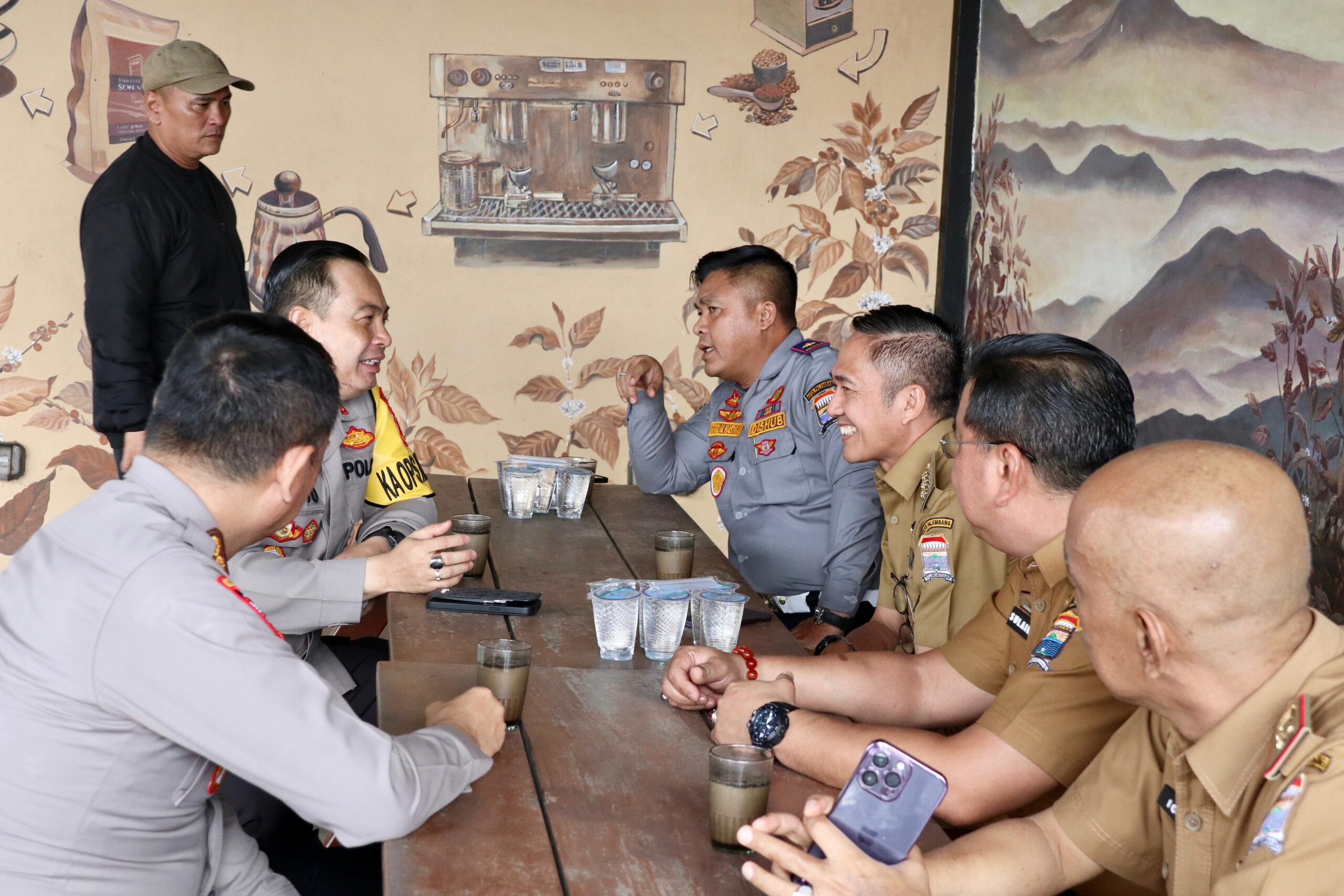 Pj Wali Kota dan Kapolrestabes Palembang Bahas Kamtibmas di kawasan BKB dan Kambang Iwak (KI)