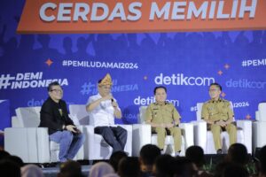 Melangkah Cerdas ke TPS, Generasi Muda Sumsel Diperkaya Literasi Pemilu 2024