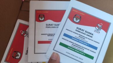 KPU Kota Palembang Telah Terima Empat Jenis Surat Suara Pemilu 2024