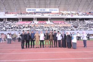 KPU Palembang Lantik 33.493 Anggota KPPS di Stadion Gelora Jakabaring