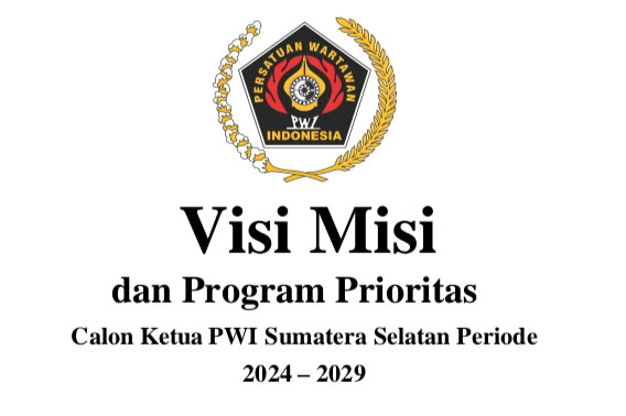 Paparan Visi Misi Calon Ketua PWI Sumsel Harus Sebelum Pemilihan