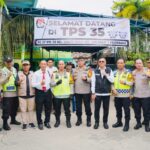 Kapolda Sumsel Tinjau TPS Pastikan Kelancaran Pemilu 2024