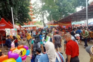 Meriahnya Puncak Cap Go Meh di Pulau Kemaro Palembang