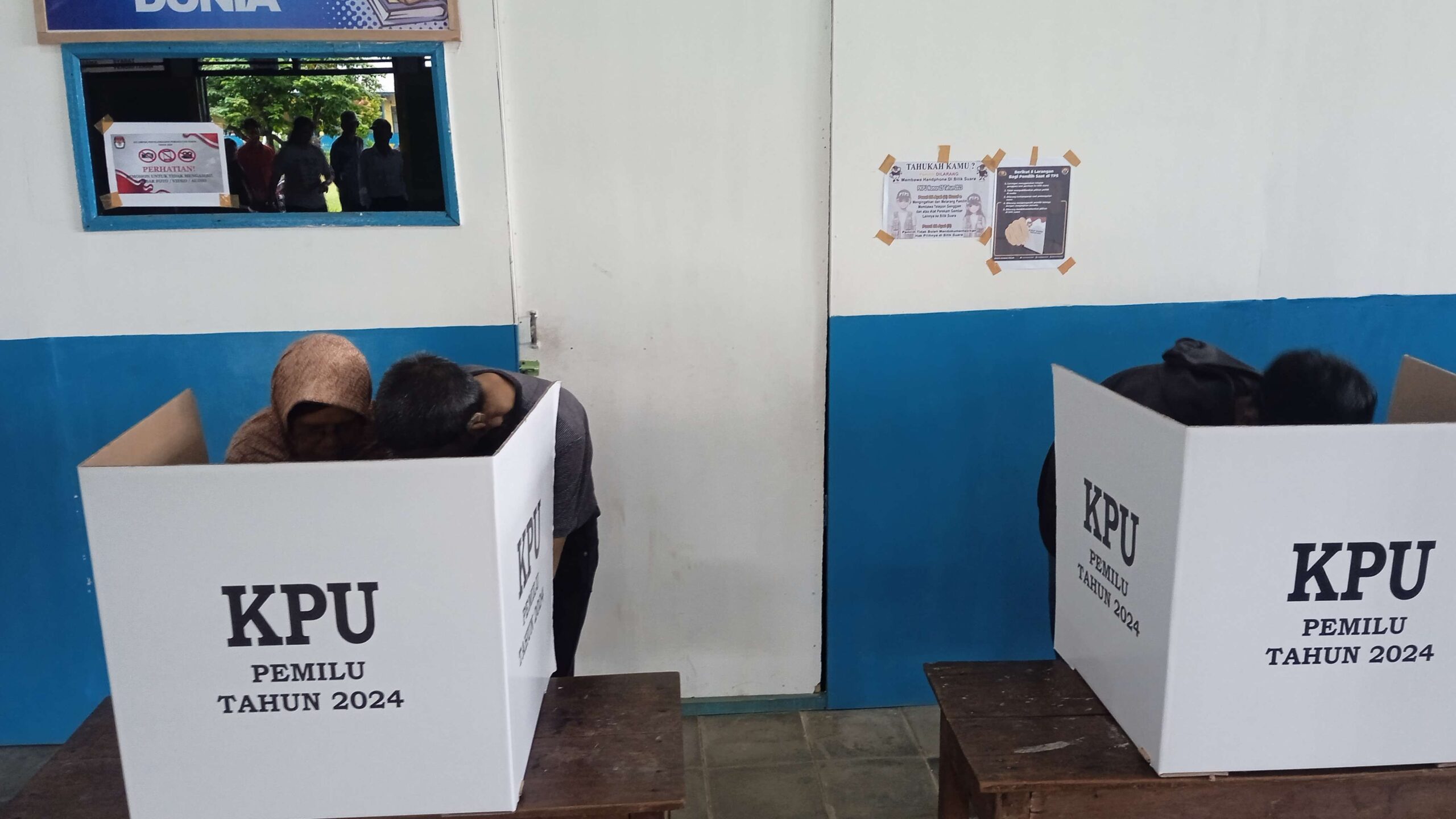 Penyandang Disabilitas Netra di Palembang Kesulitan Coblos Surat Suara