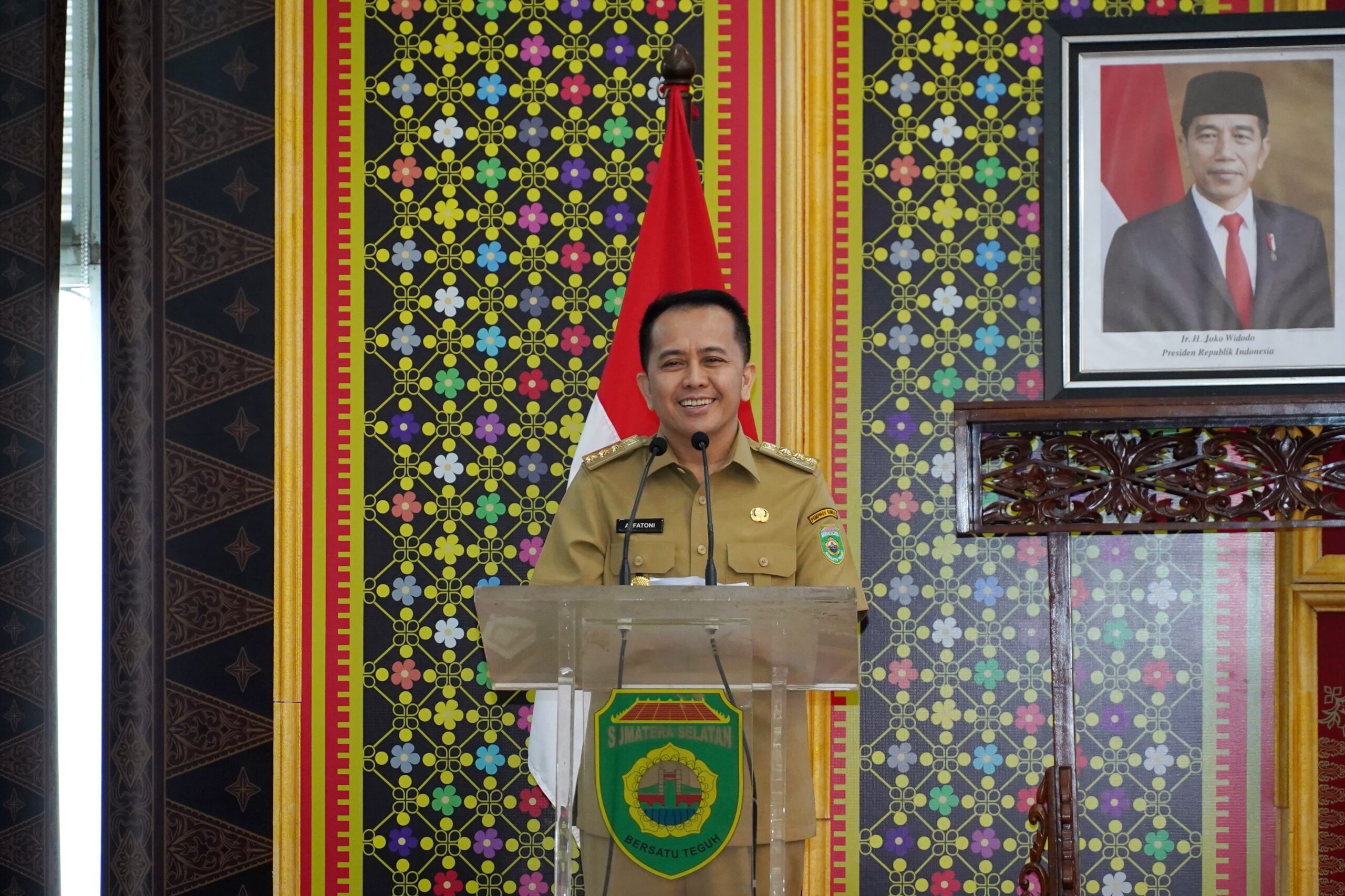 Pj Gubernur Sumsel Fatoni Apresiasi Komitmen Bersama PNSB untuk Pemilu Damai 2024
